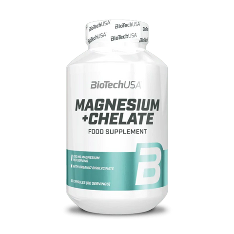 BioTech USA Magnesium + Chelate 60 cps