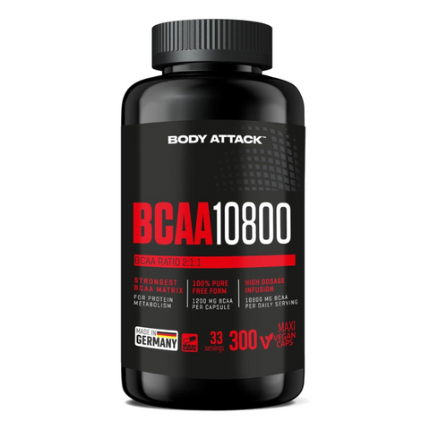 Body Attack BCAA 10800 300 cps