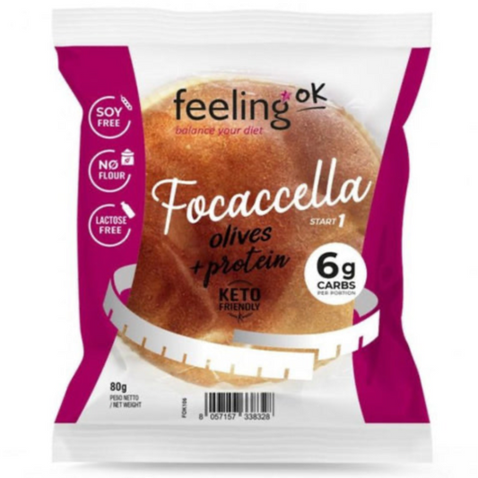 Focaccia proteica