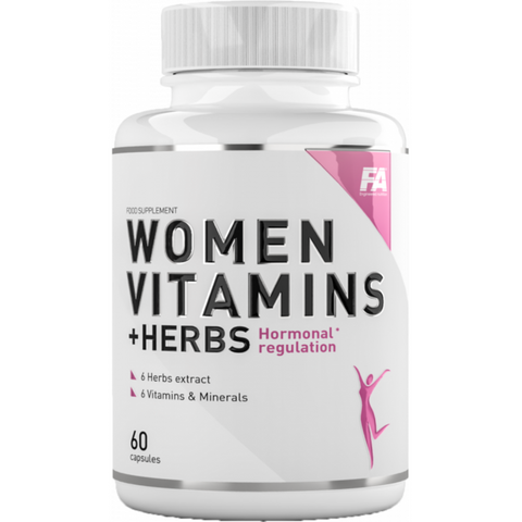 Fitness Authority Women Vitamins + Herbs 60 cps