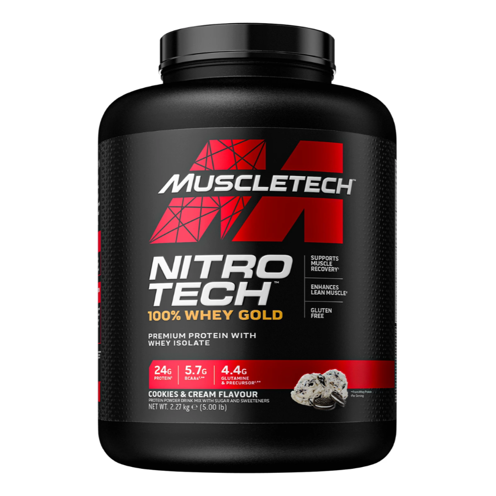 MuscleTech Nitro Tech 100% Whey Gold 2270g