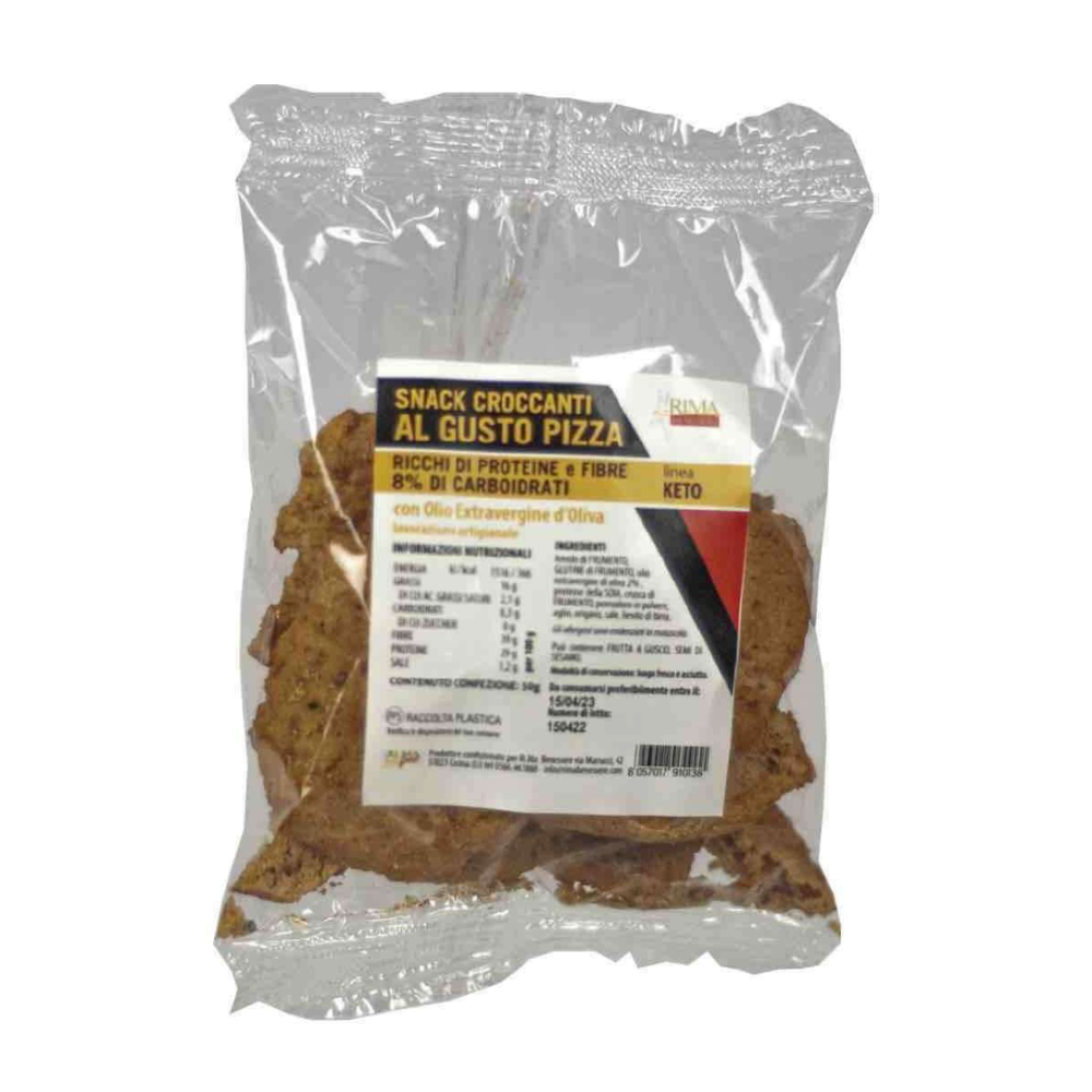 Crackers proteici