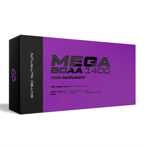 Scitec Nutrition Mega BCAA 1400 120 cps