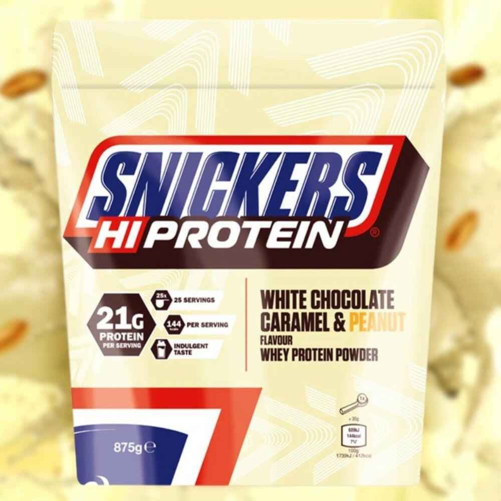Snickers Hi Protein - Cioccolato Bianco 875g