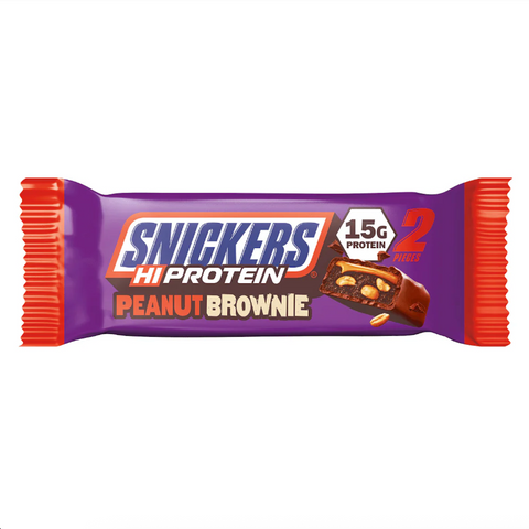 Snickers Hi Protein Bar - Peanut Brownie 1x50g