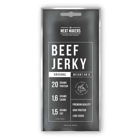 The Meat Makers Sports Beef Jerky 1x40g