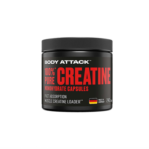 Body Attack 100% Pure Creatine 240 cps