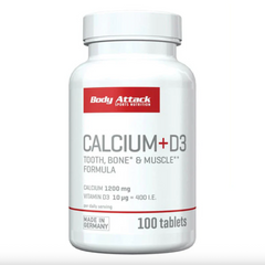 Body Attack Calcium + D3 100 cps