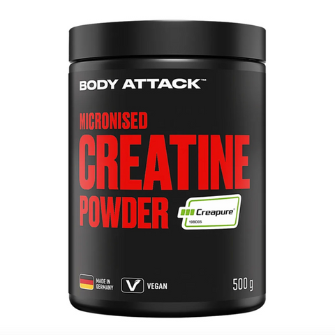 Body Attack Micronised Creatine Powder 500g