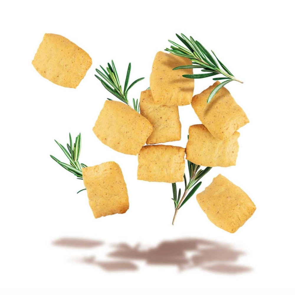 Crackers proteici