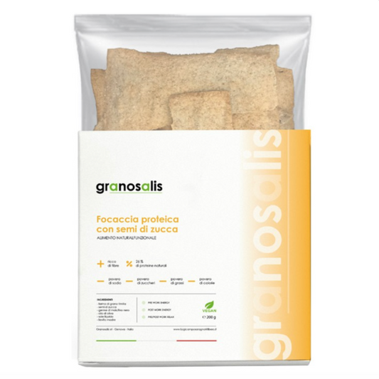 Focaccia proteica