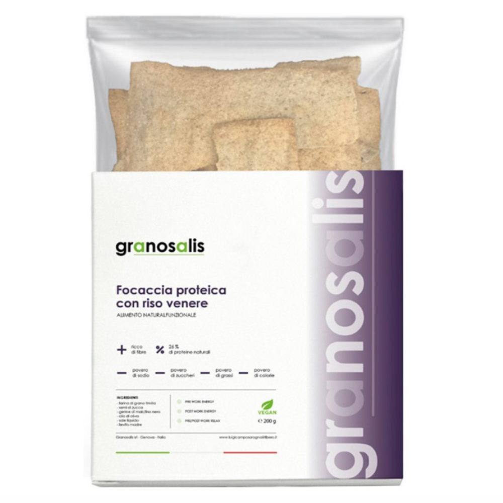 Focaccia proteica