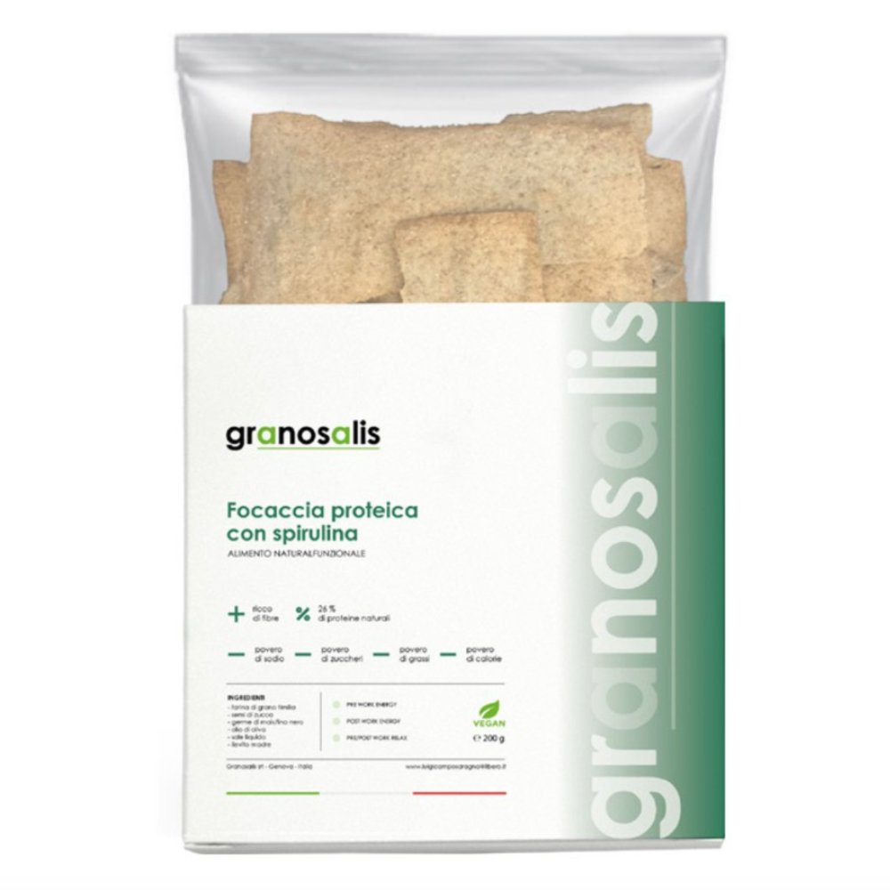 Focaccia proteica
