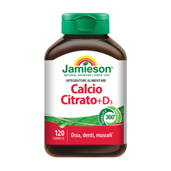 Jamieson Calcio Citrato + D3 120 cps