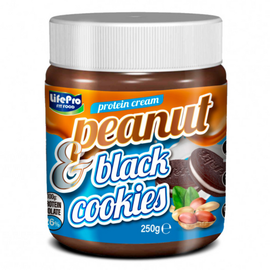 Life Pro Nutrition Protein Cream Peanut & Black Cookies 250g