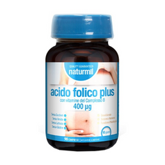 Naturmil Acido Folico Plus 400µg 90 cps