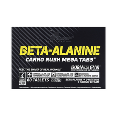 Olimp Beta-Alanine Carno Rush Mega Tabs 80 cps