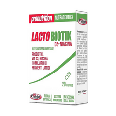 Pronutrition LactoBiotik D3 + Niacina 20 cps
