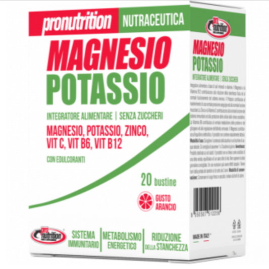 Pronutrition Magnesio Potassio 20x7g